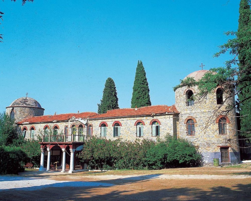 Απόδοση Κοιμήσεως της Θεοτόκου | Πανηγυρίζει η κάτω Ιερά Μονή Παναγίας Ξενιάς