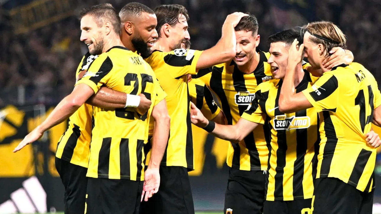 ΑΕΚ-Λέφσκι Σόφιας 4-0: Πτήση στα αστέρια και κιτρινόμαυρη επιστροφή στην ελίτ