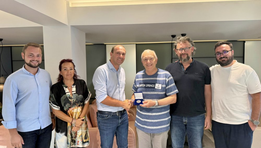 Συνάντηση εργασίας της ΔΗΜ.Τ.Ο. ΝΔ Σκιάθου και στελεχών της ΝΔ με τον Υφυπουργό Ναυτιλίας & Νησιωτικής Πολιτικής Στέφανο Γκίκα