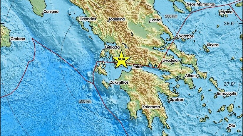 Αιτωλικό: Δύο σεισμικές δονήσεις 4,5 βαθμών με διαφορά ενός λεπτού