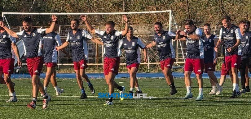 Πρώτη προπόνηση για την Atletico Skiathos Club (φωτο)