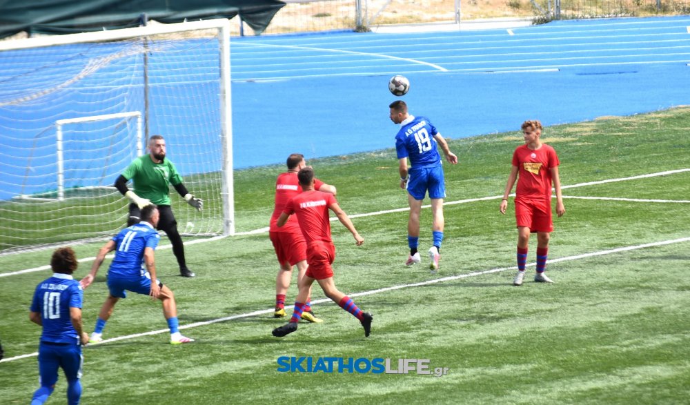 Α.Ο. Σκιάθου – Α.Ο. Άνω Λεχωνίων 5-0 | Φιλική «πεντάρα» και θετικά μηνύματα πριν την έναρξη (video&photo)
