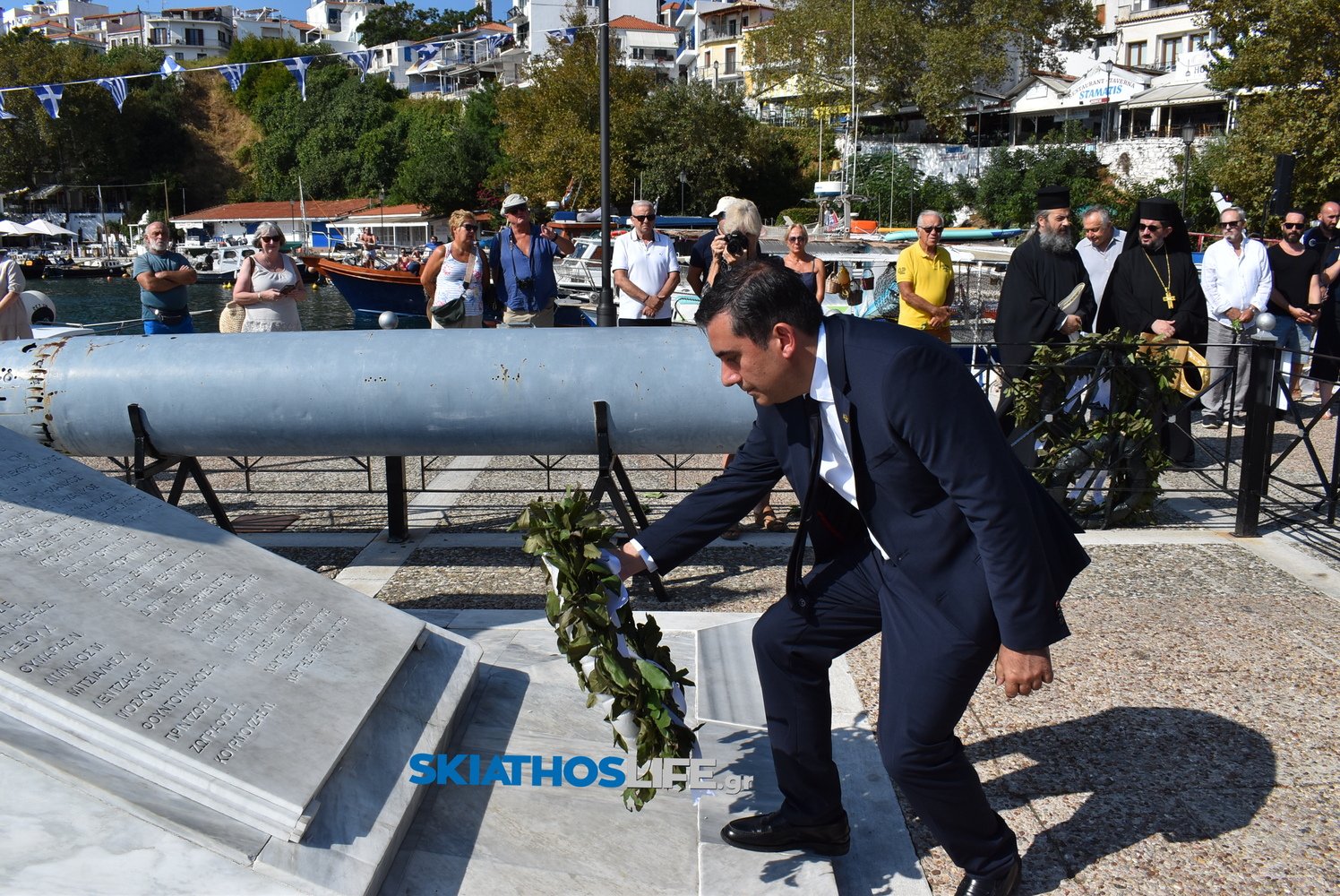 Σκιάθος: Τιμή στους ήρωες του Υποβρυχίου «Κατσώνης» – 83 χρόνια μετά η μνήμη παραμένει ζωντανή (video&φωτογραφίες)