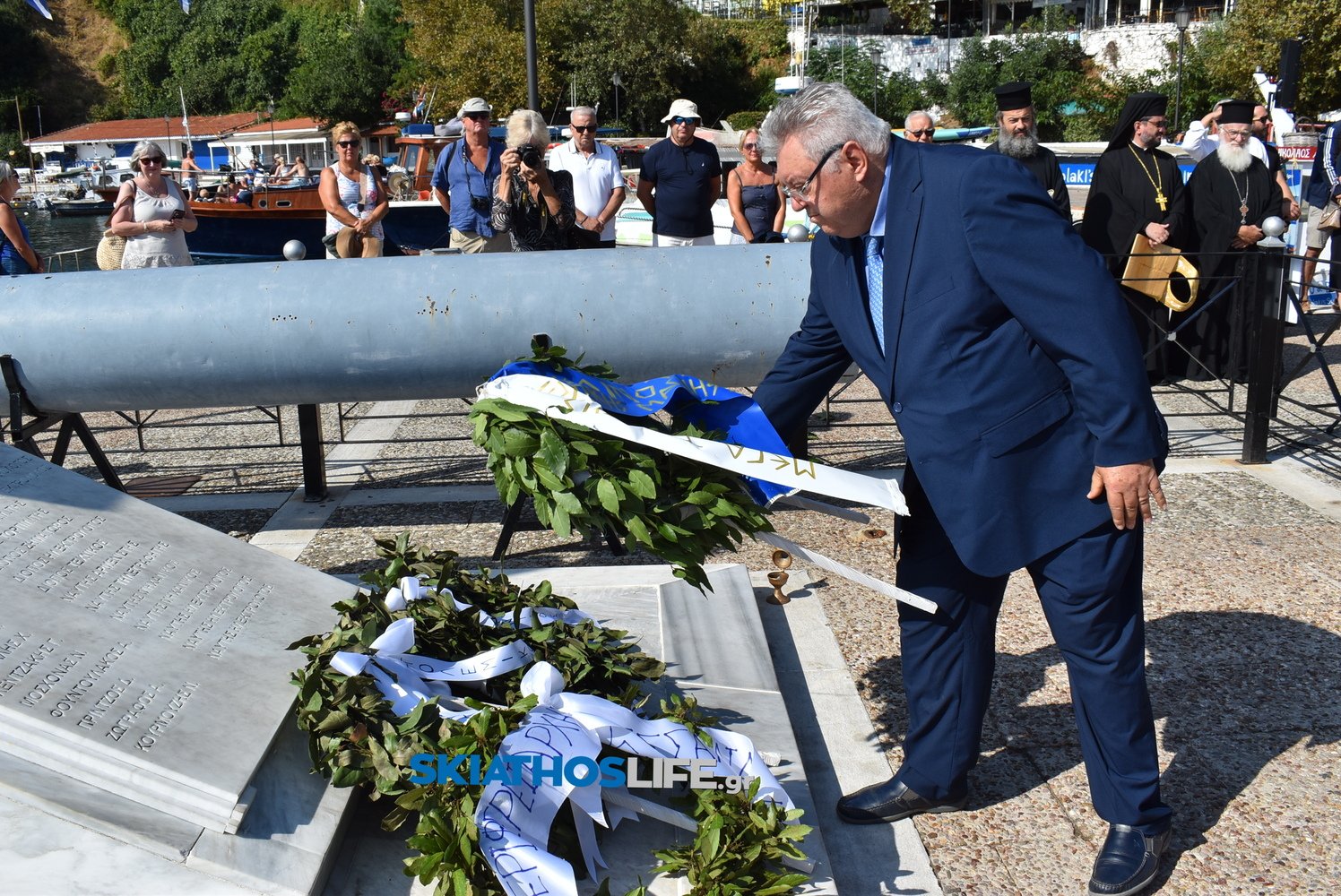 Σκιάθος: Τιμή στους ήρωες του Υποβρυχίου «Κατσώνης» – 83 χρόνια μετά η μνήμη παραμένει ζωντανή (video&φωτογραφίες)