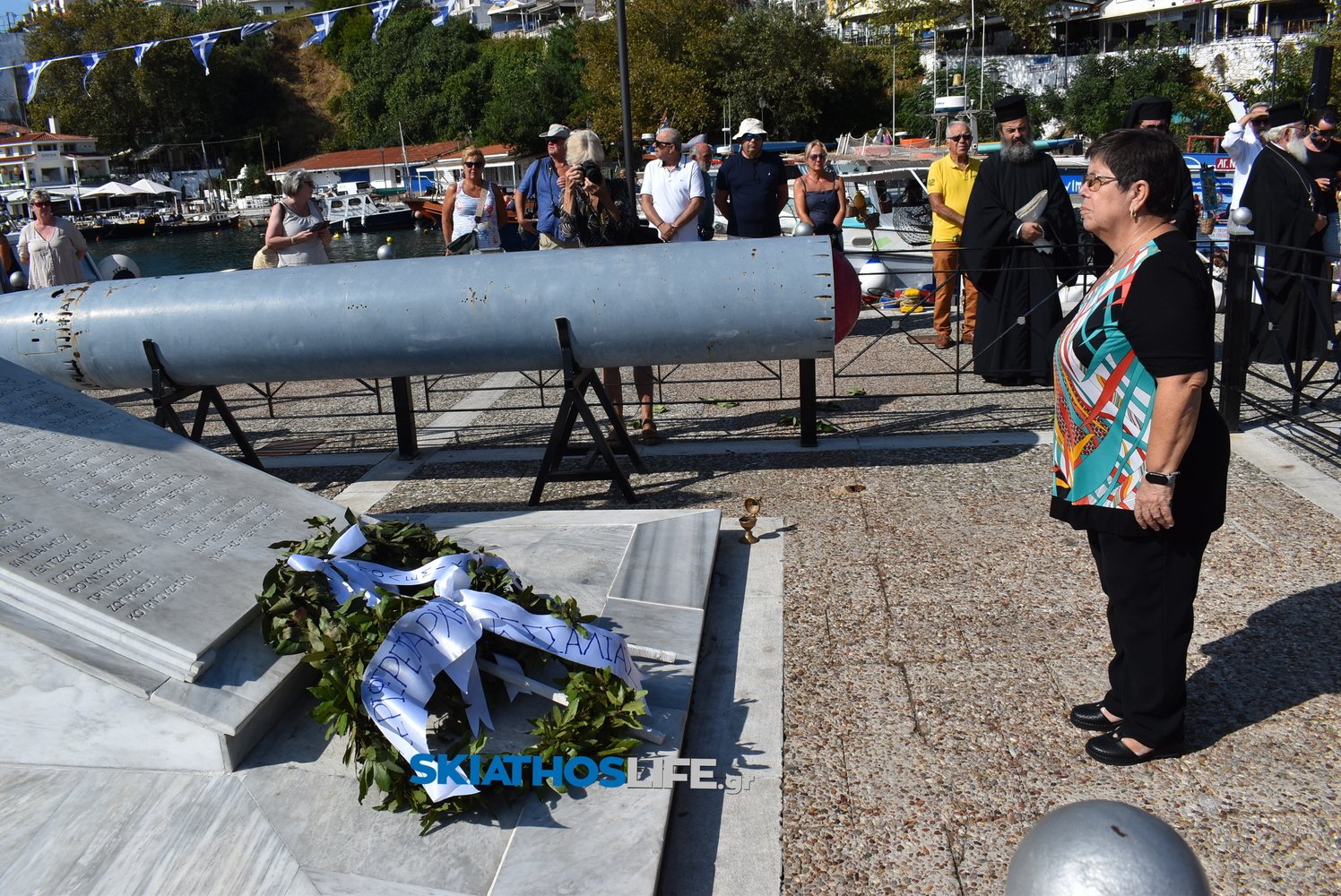 Σκιάθος: Τιμή στους ήρωες του Υποβρυχίου «Κατσώνης» – 83 χρόνια μετά η μνήμη παραμένει ζωντανή (video&φωτογραφίες)