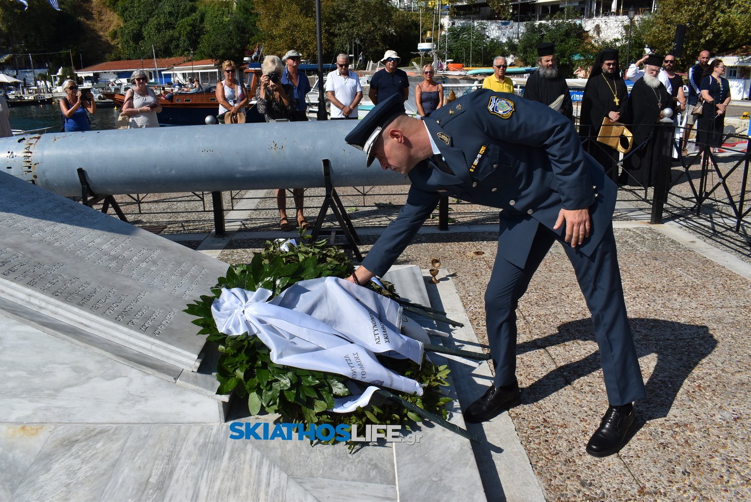 Σκιάθος: Τιμή στους ήρωες του Υποβρυχίου «Κατσώνης» – 83 χρόνια μετά η μνήμη παραμένει ζωντανή (video&φωτογραφίες)