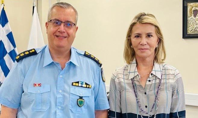 Στενή συνεργασία της Ζ. Μακρή με τον Α. Κουλούρη και τον Α. Δικτά για τα θέματα της αστυνομίας