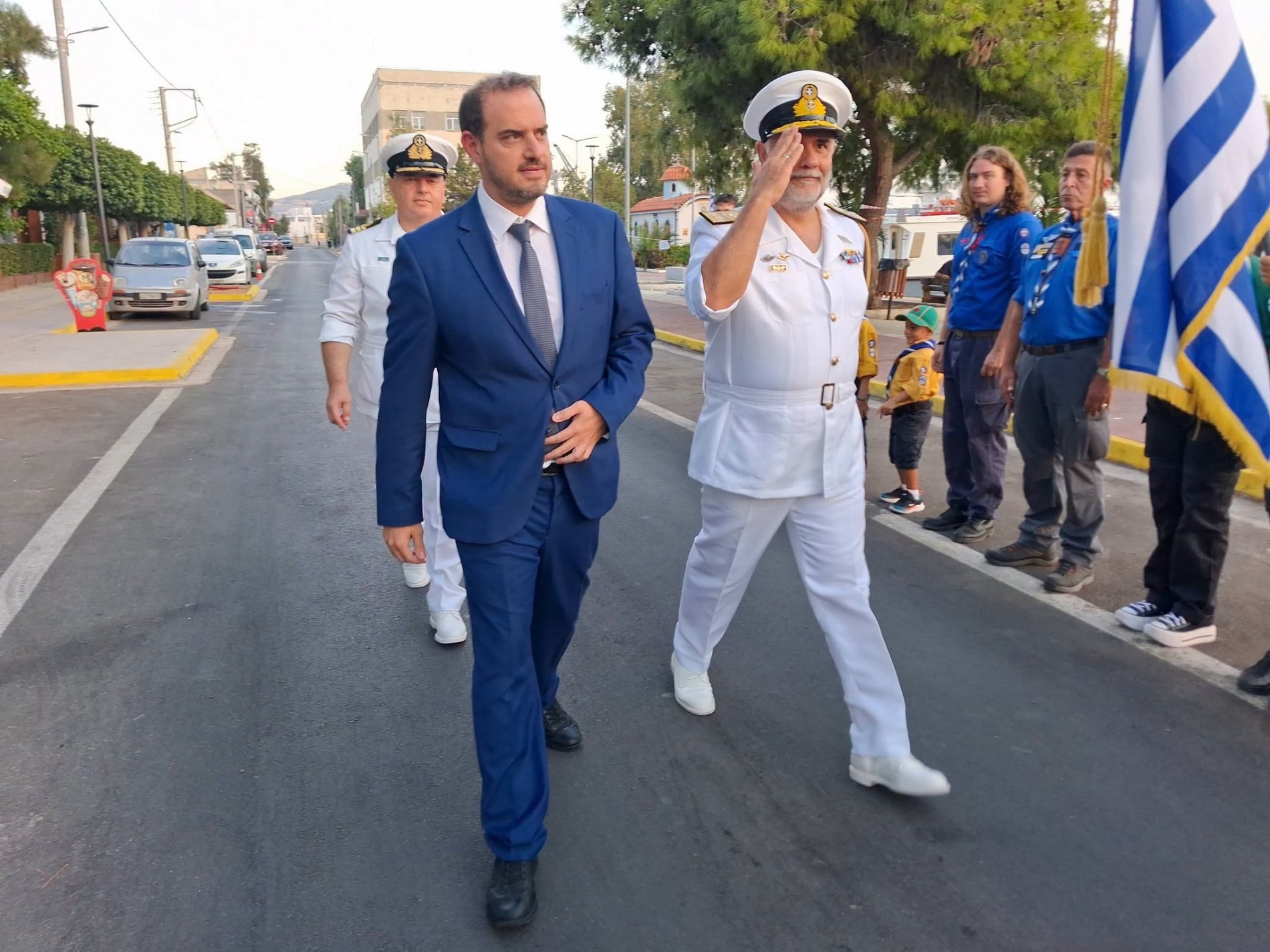 Η Ελευσίνα τίμησε τη μνήμη του Υ/Β «Κατσώνης» και του Κυβερνήτη του, Βασίλη Λάσκου (φωτογραφίες)