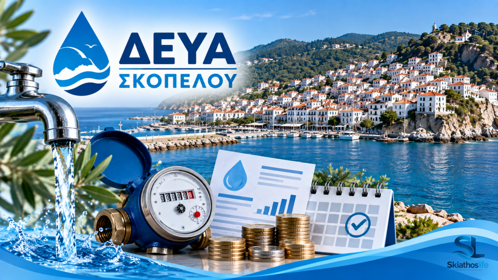 ΣΗΜΑΝΤΙΚΗ ΑΝΑΚΟΙΝΩΣΗ : Ενημερωτική επιστολή προς τους Καταναλωτές της Δ.Ε.Υ.Α Σκοπέλου