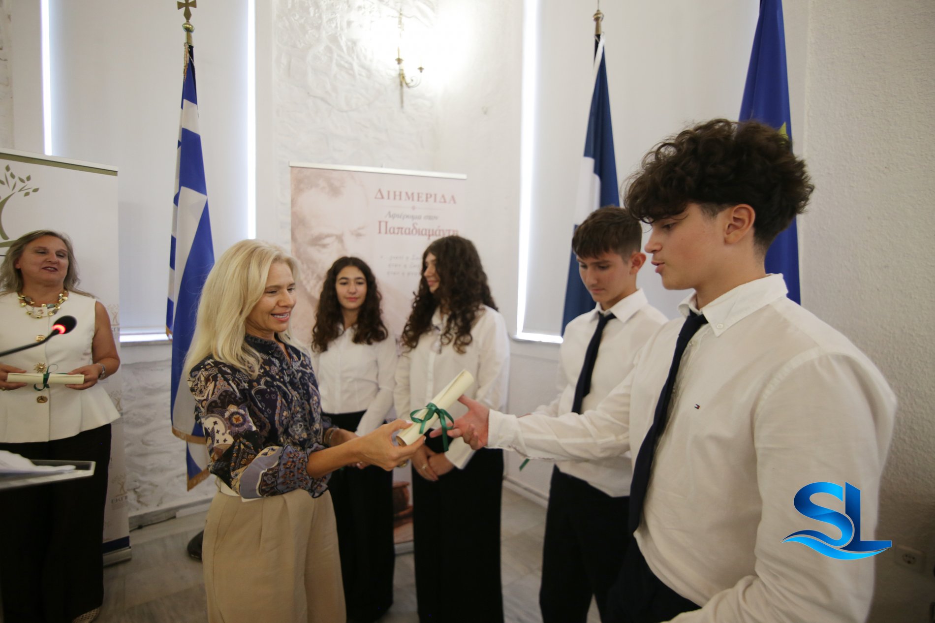 Το 2ο Πρότυπο Γυμνάσιο Βόλου σε διημερίδα της ΕΚΠΟΛ για τον Αλέξανδρο Παπαδιαμάντη στη Σκιάθο (φωτο)