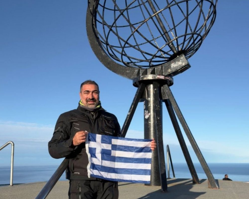 Νίκος Πασχάλης: Από τη Σκιάθο στο βορειότερο άκρο της Ευρώπης με τη «Ντόλι»