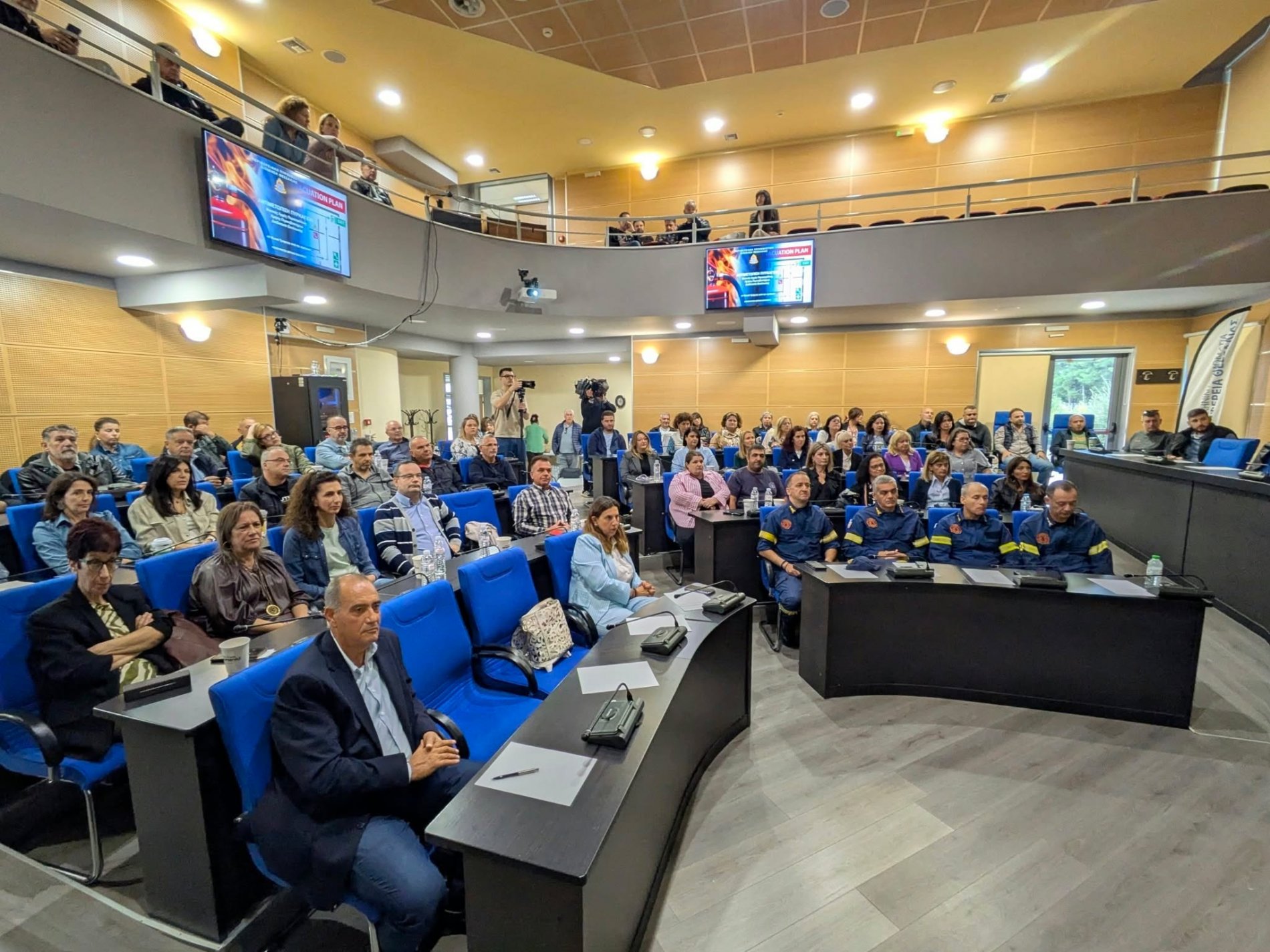 Εκπαίδευση στην πράξη για την πυρασφάλεια στην Περιφέρεια Θεσσαλίας (φωτο)