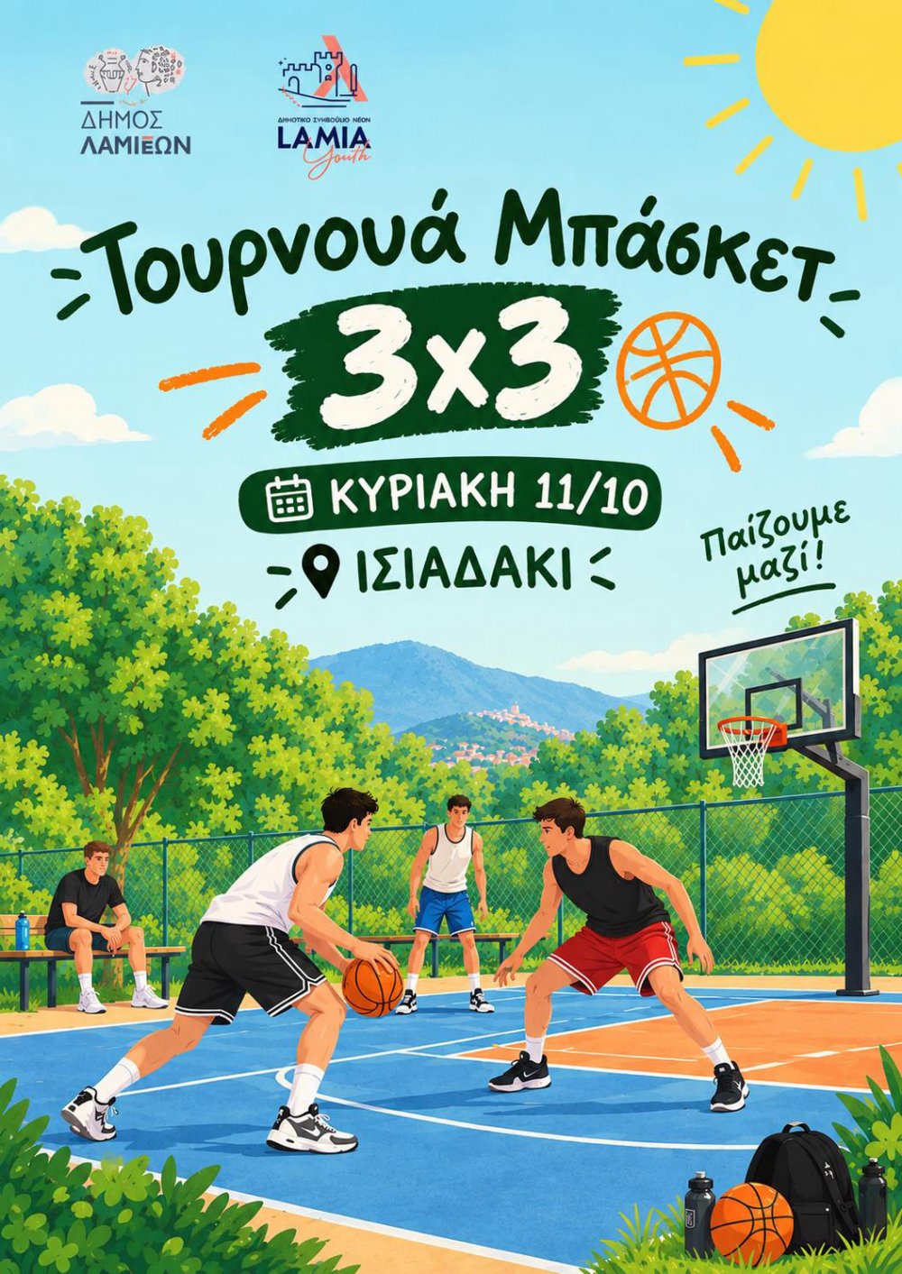 Διήμερο δράσεων για το περιβάλλον και τον αθλητισμό στο Ισιαδάκι από το Συμβούλιο Νέων του Δήμου Λαμιέων