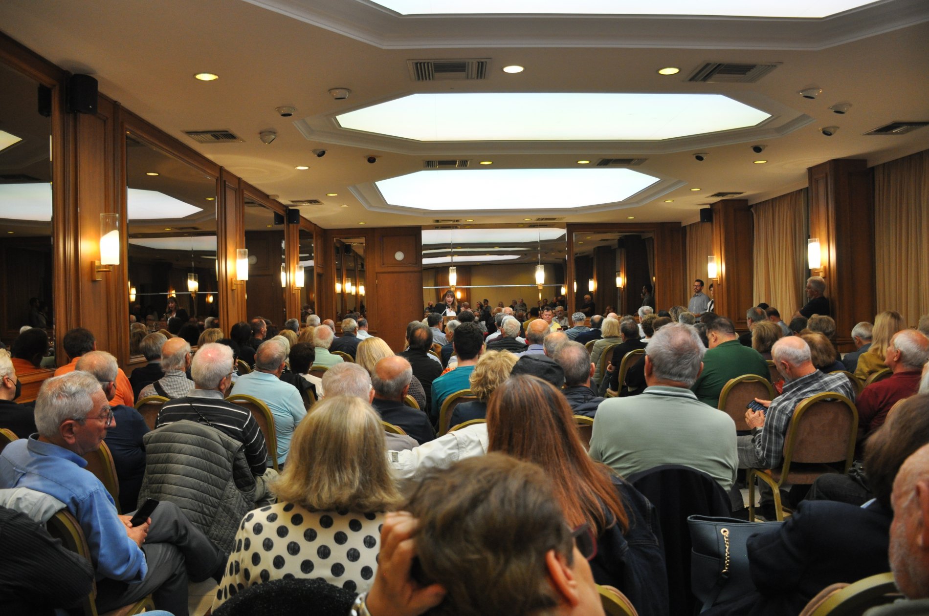Με μεγάλη συμμετοχή η πολιτική εκδήλωση της ΕΛ.Α.Σ. Μαγνησίας στον Βόλο