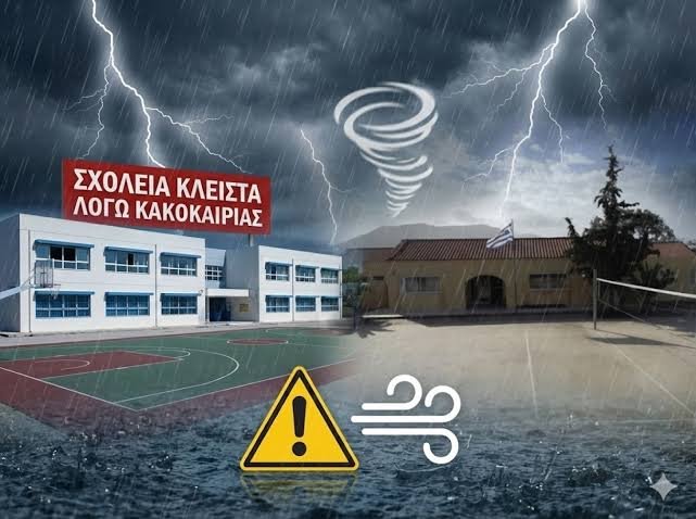 -ΕΚΤΑΚΤΗ ΕΝΗΜΕΡΩΣΗ - Κλειστά όλα τα σχολεία στο Δήμο Σκοπέλου