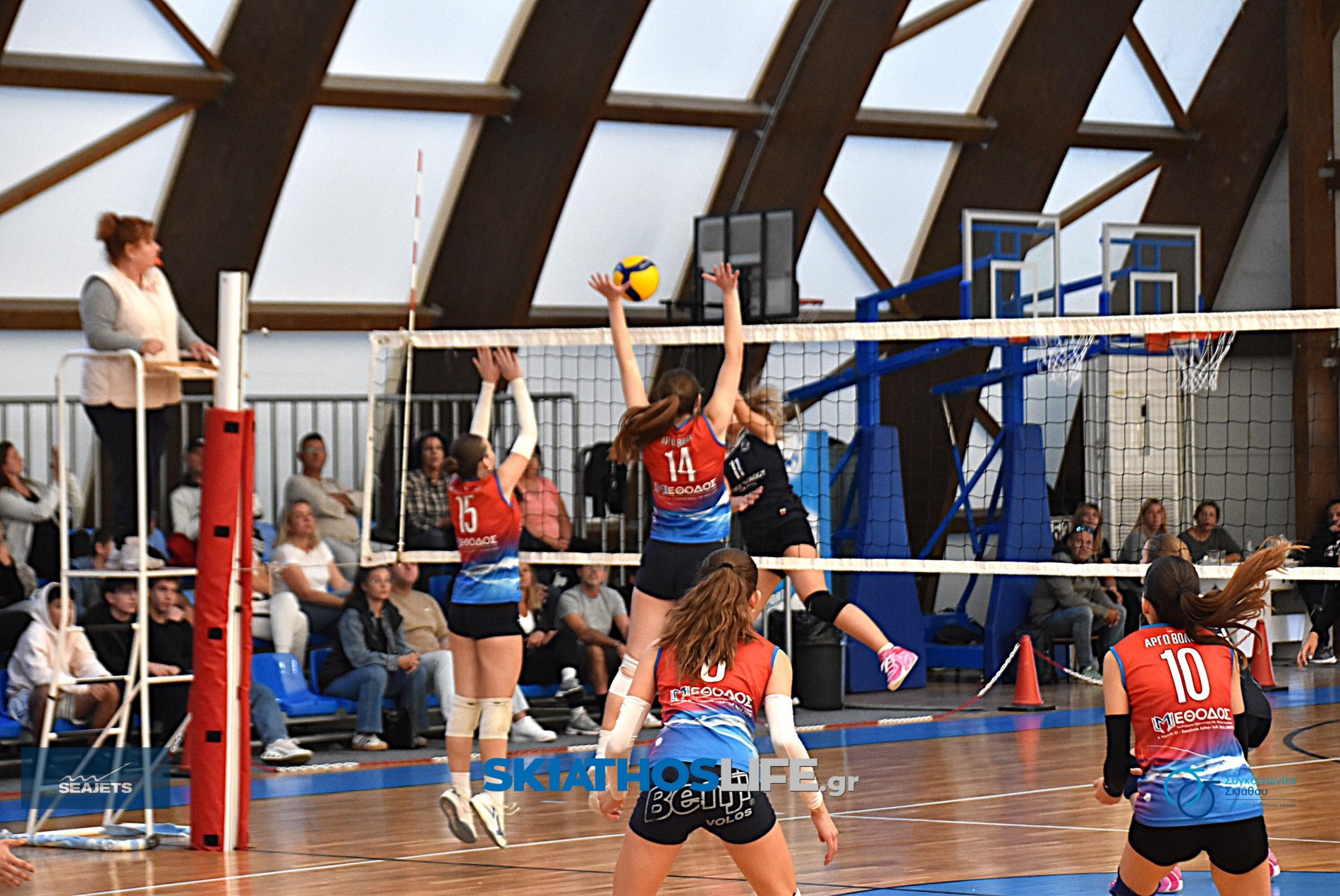 VOLLEY U18: Γ.Σ. Σκιάθου – Αργώ Βόλου 2–3: Από το ιδανικό ξεκίνημα στην ανατροπή (φωτο&video)