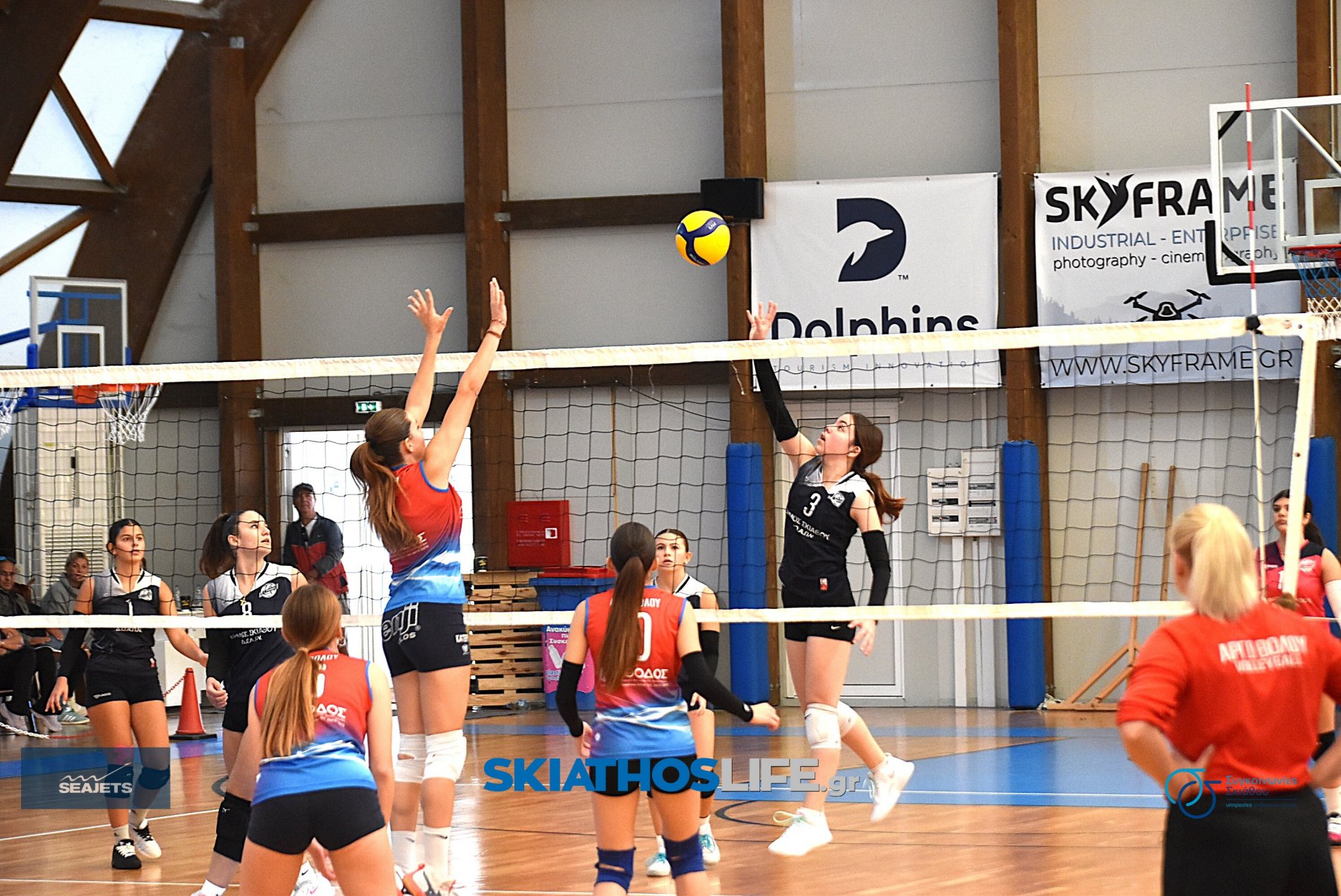 VOLLEY U18: Γ.Σ. Σκιάθου – Αργώ Βόλου 2–3: Από το ιδανικό ξεκίνημα στην ανατροπή (φωτο&video)