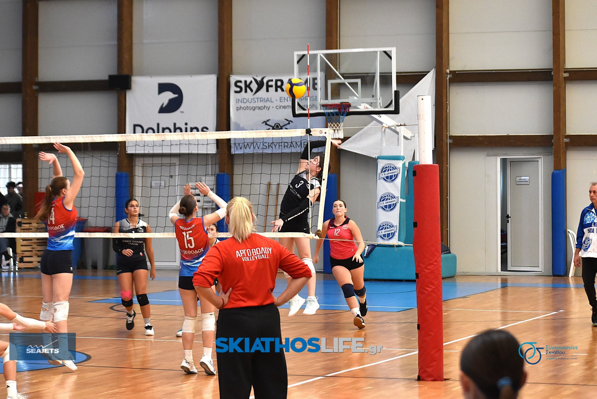 VOLLEY U18: Γ.Σ. Σκιάθου – Αργώ Βόλου 2–3: Από το ιδανικό ξεκίνημα στην ανατροπή (φωτο&video)