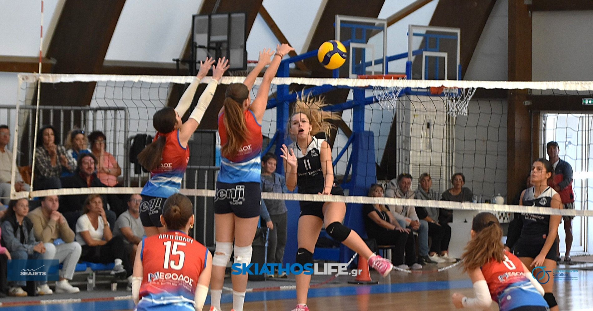 VOLLEY U18: Γ.Σ. Σκιάθου – Αργώ Βόλου 2–3: Από το ιδανικό ξεκίνημα στην ανατροπή (φωτο&video)