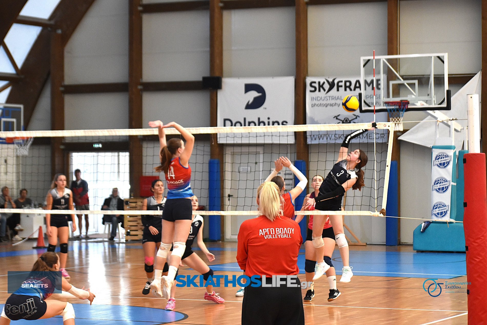 VOLLEY U18: Γ.Σ. Σκιάθου – Αργώ Βόλου 2–3: Από το ιδανικό ξεκίνημα στην ανατροπή (φωτο&video)