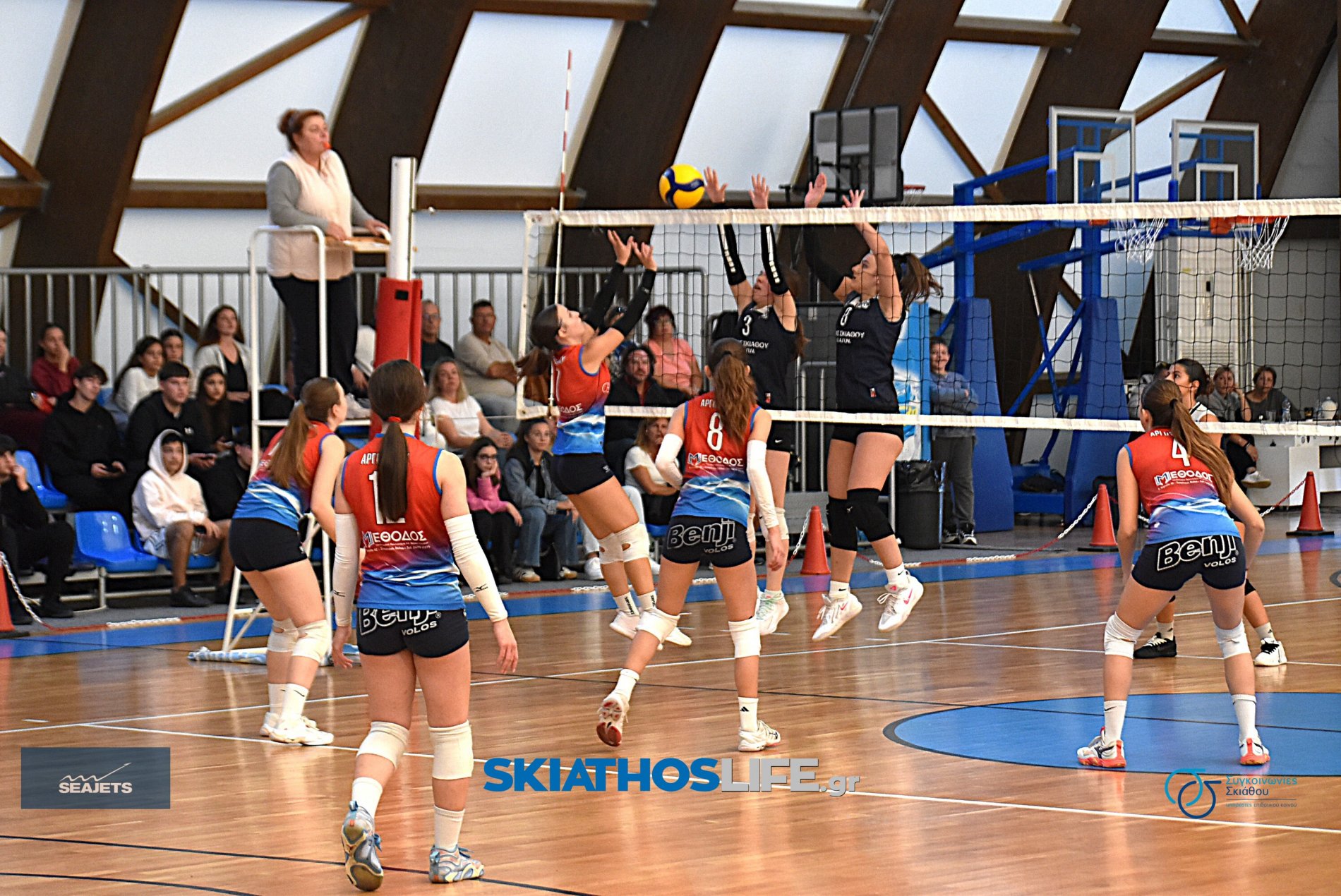 VOLLEY U18: Γ.Σ. Σκιάθου – Αργώ Βόλου 2–3: Από το ιδανικό ξεκίνημα στην ανατροπή (φωτο&video)