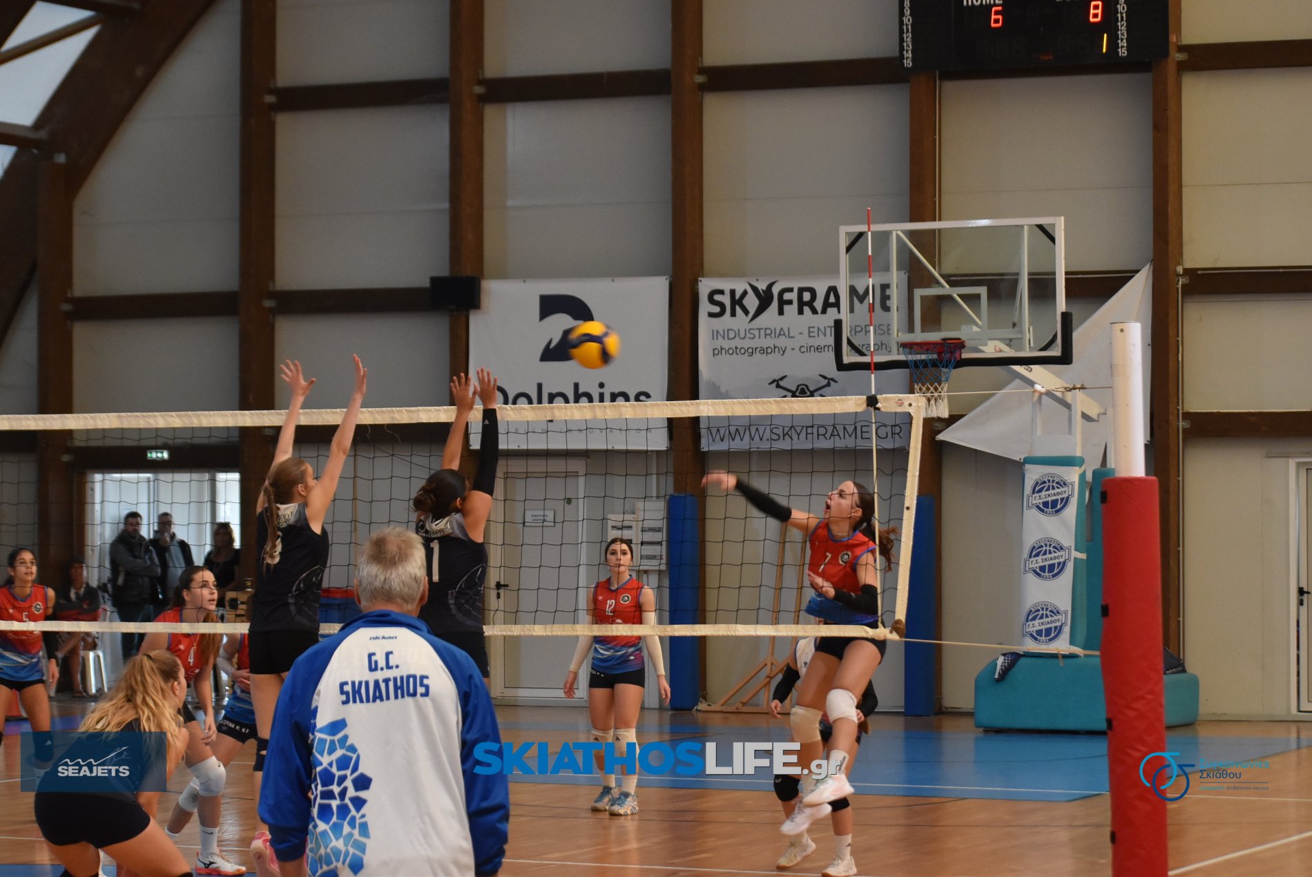VOLLEY U18: Γ.Σ. Σκιάθου – Αργώ Βόλου 2–3: Από το ιδανικό ξεκίνημα στην ανατροπή (φωτο&video)
