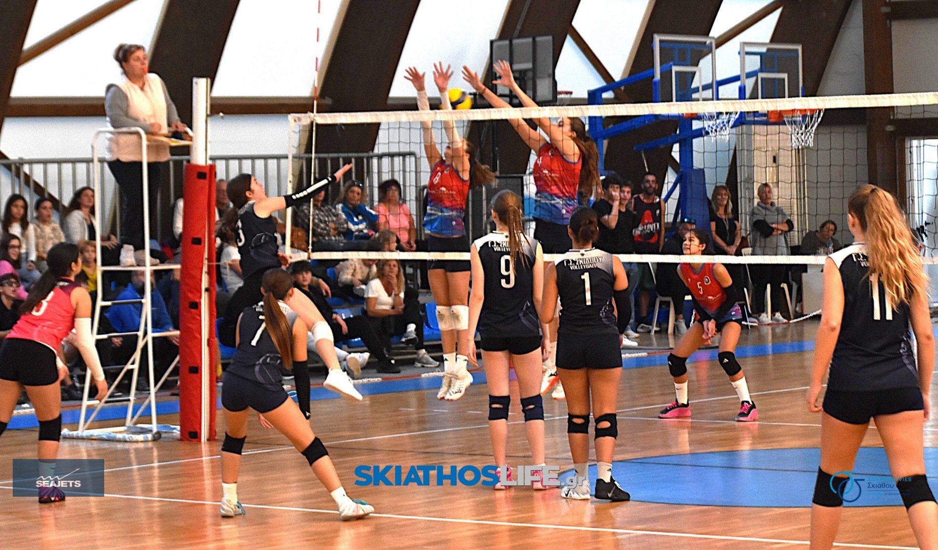 VOLLEY U18: Γ.Σ. Σκιάθου – Αργώ Βόλου 2–3: Από το ιδανικό ξεκίνημα στην ανατροπή (φωτο&video)