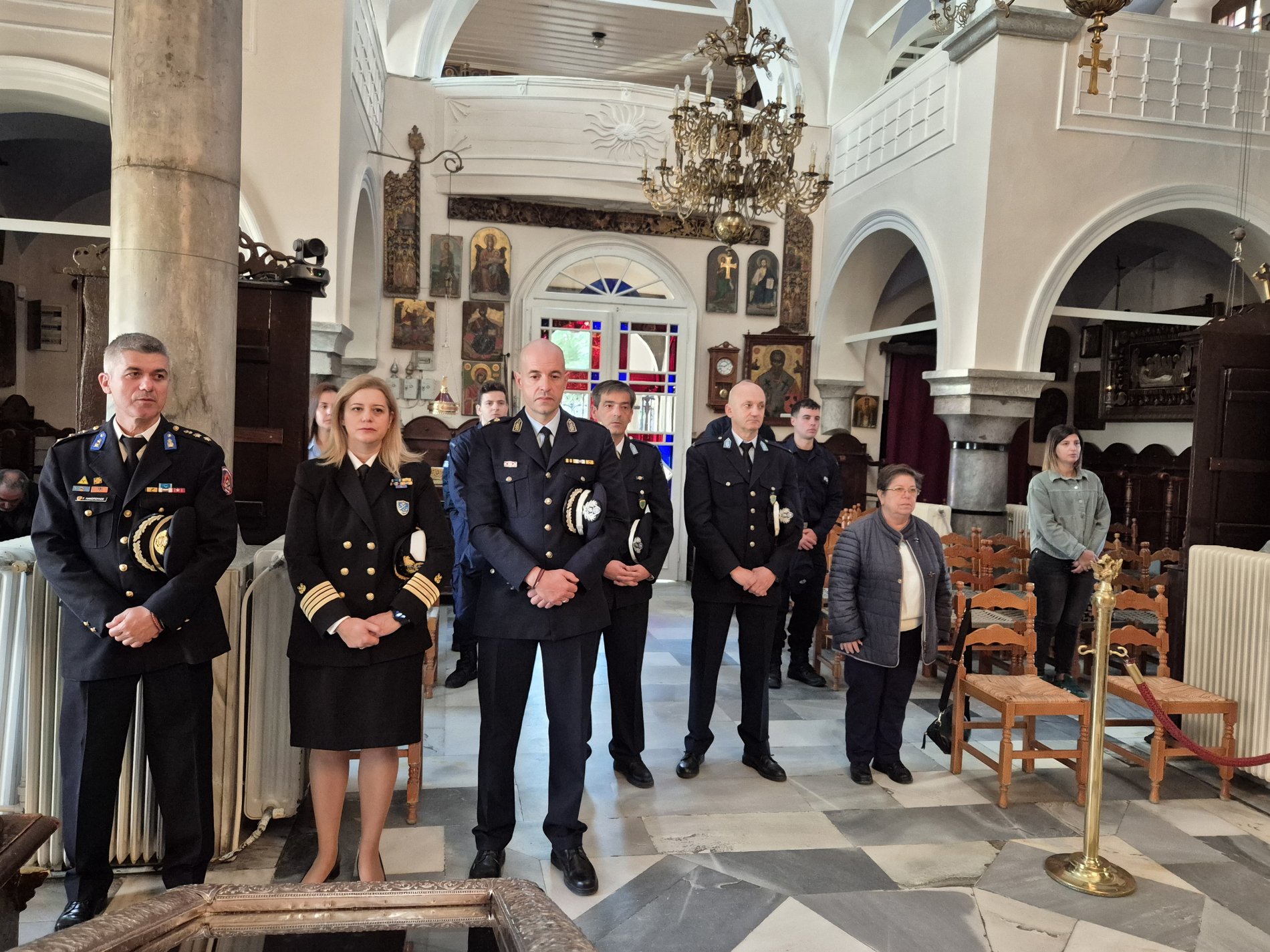 Σκιάθος: Με επισημότητα τιμήθηκε ο Άγιος Αρτέμιος, Προστάτης της Ελληνικής Αστυνομίας