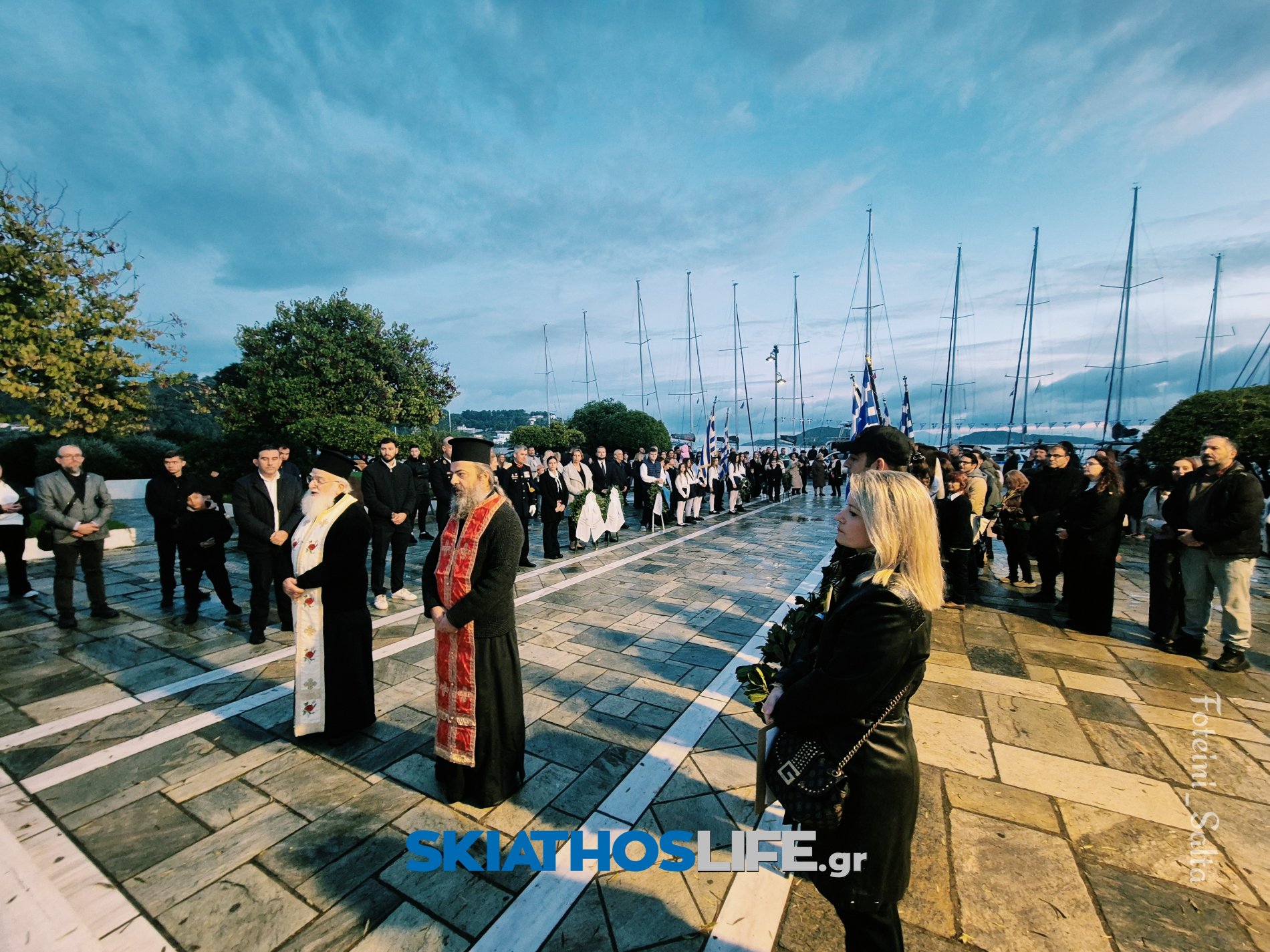 ΣΚΙΑΘΟΣ: Σε πανηγυρικό κλίμα ο εορτασμός της Εθνικής Επετείου του «ΟΧΙ» παρά την κακοκαιρία (video&photo)