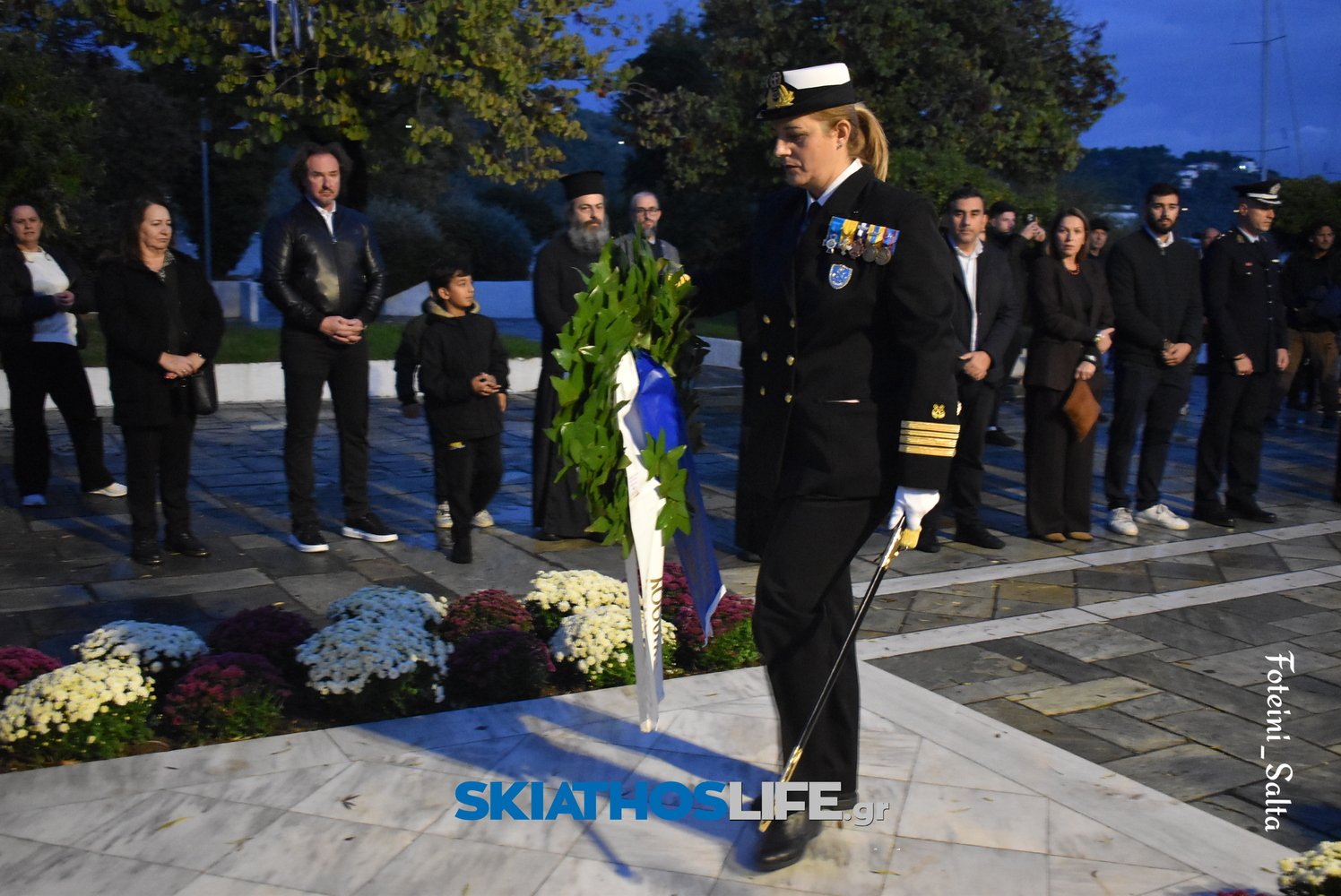 ΣΚΙΑΘΟΣ: Σε πανηγυρικό κλίμα ο εορτασμός της Εθνικής Επετείου του «ΟΧΙ» παρά την κακοκαιρία (video&photo)
