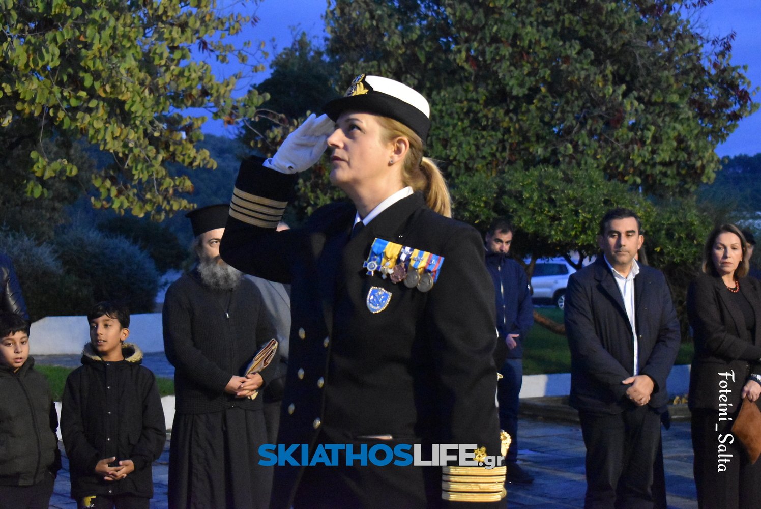 ΣΚΙΑΘΟΣ: Σε πανηγυρικό κλίμα ο εορτασμός της Εθνικής Επετείου του «ΟΧΙ» παρά την κακοκαιρία (video&photo)