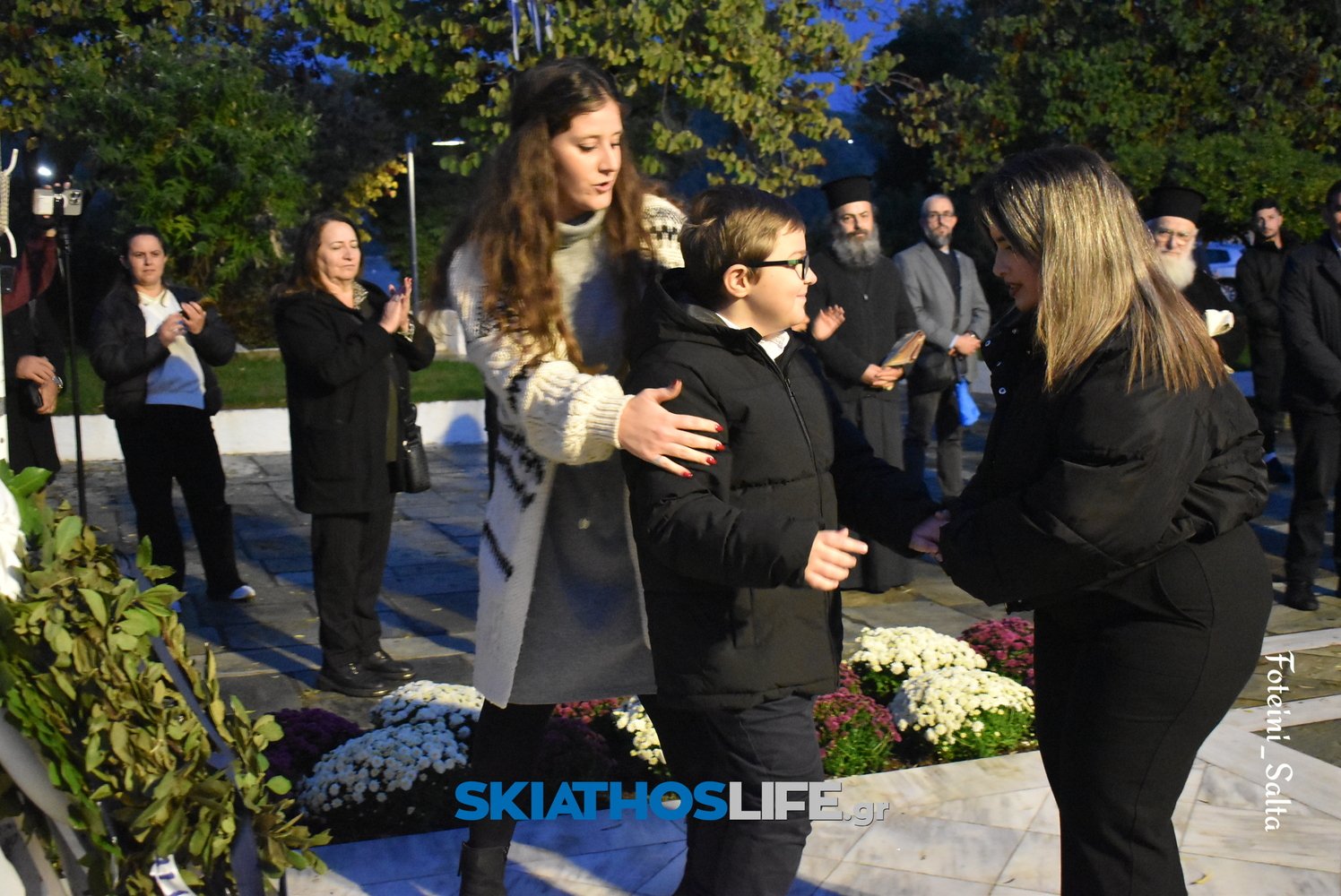 ΣΚΙΑΘΟΣ: Σε πανηγυρικό κλίμα ο εορτασμός της Εθνικής Επετείου του «ΟΧΙ» παρά την κακοκαιρία (video&photo)