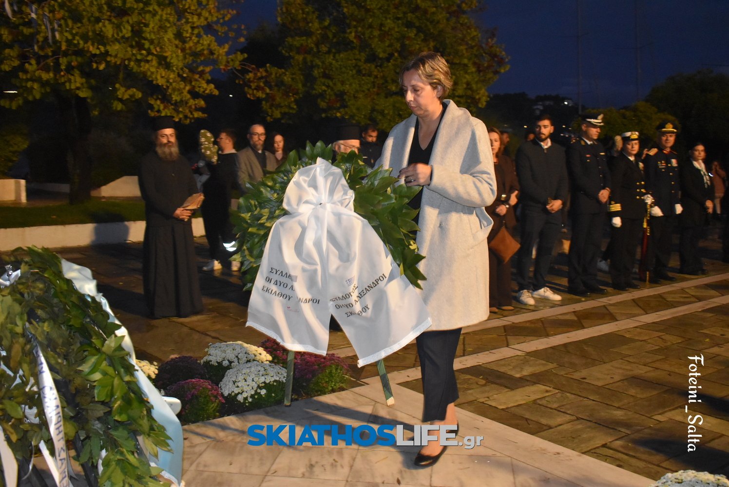 ΣΚΙΑΘΟΣ: Σε πανηγυρικό κλίμα ο εορτασμός της Εθνικής Επετείου του «ΟΧΙ» παρά την κακοκαιρία (video&photo)