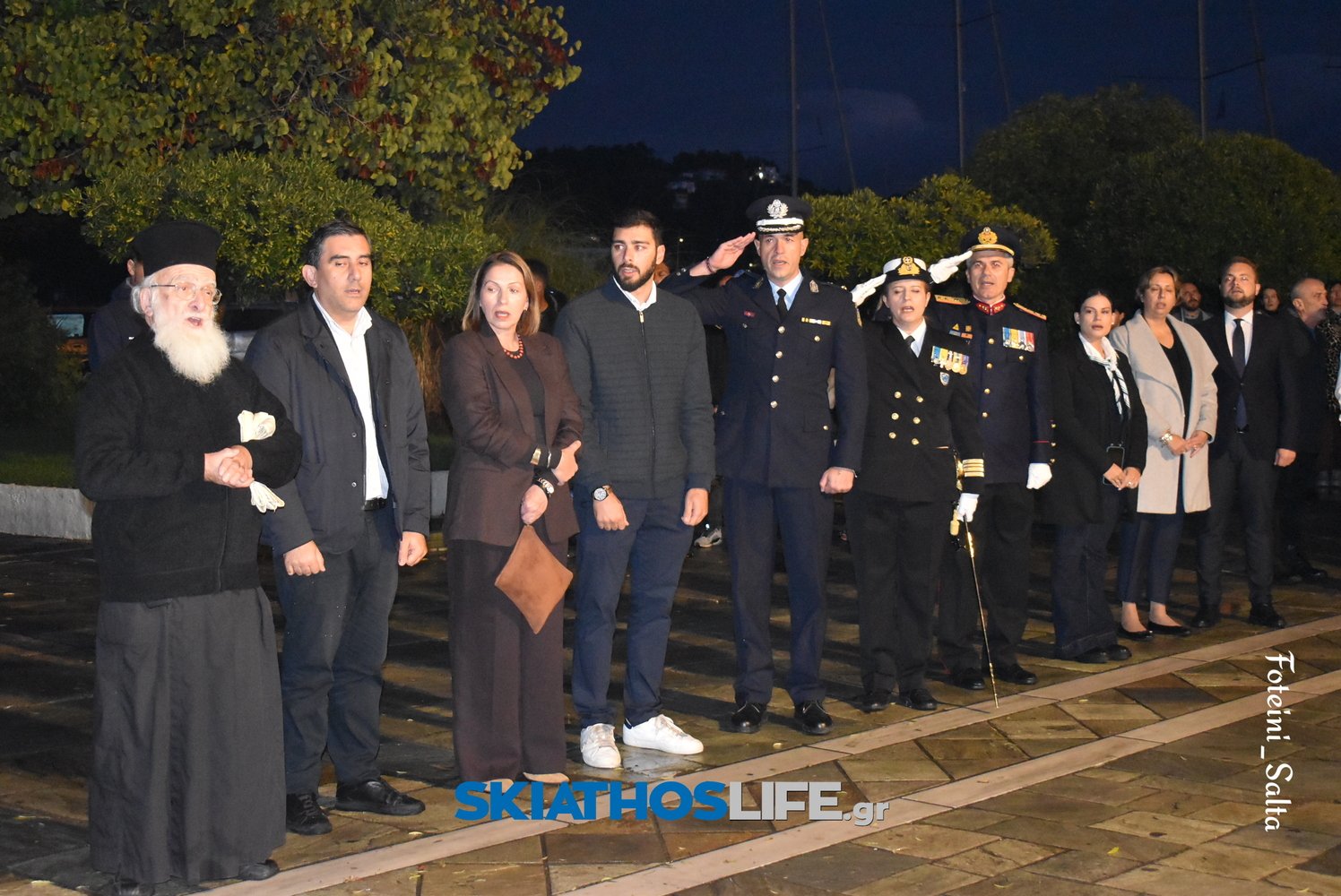 ΣΚΙΑΘΟΣ: Σε πανηγυρικό κλίμα ο εορτασμός της Εθνικής Επετείου του «ΟΧΙ» παρά την κακοκαιρία (video&photo)